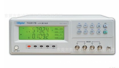 【同惠數(shù)字LCR電橋TH2817B 數(shù)字電橋 頻率100KHZ】?jī)r(jià)格,廠家,圖片,電橋,東莞市南城欣悅儀器儀表經(jīng)營(yíng)部-